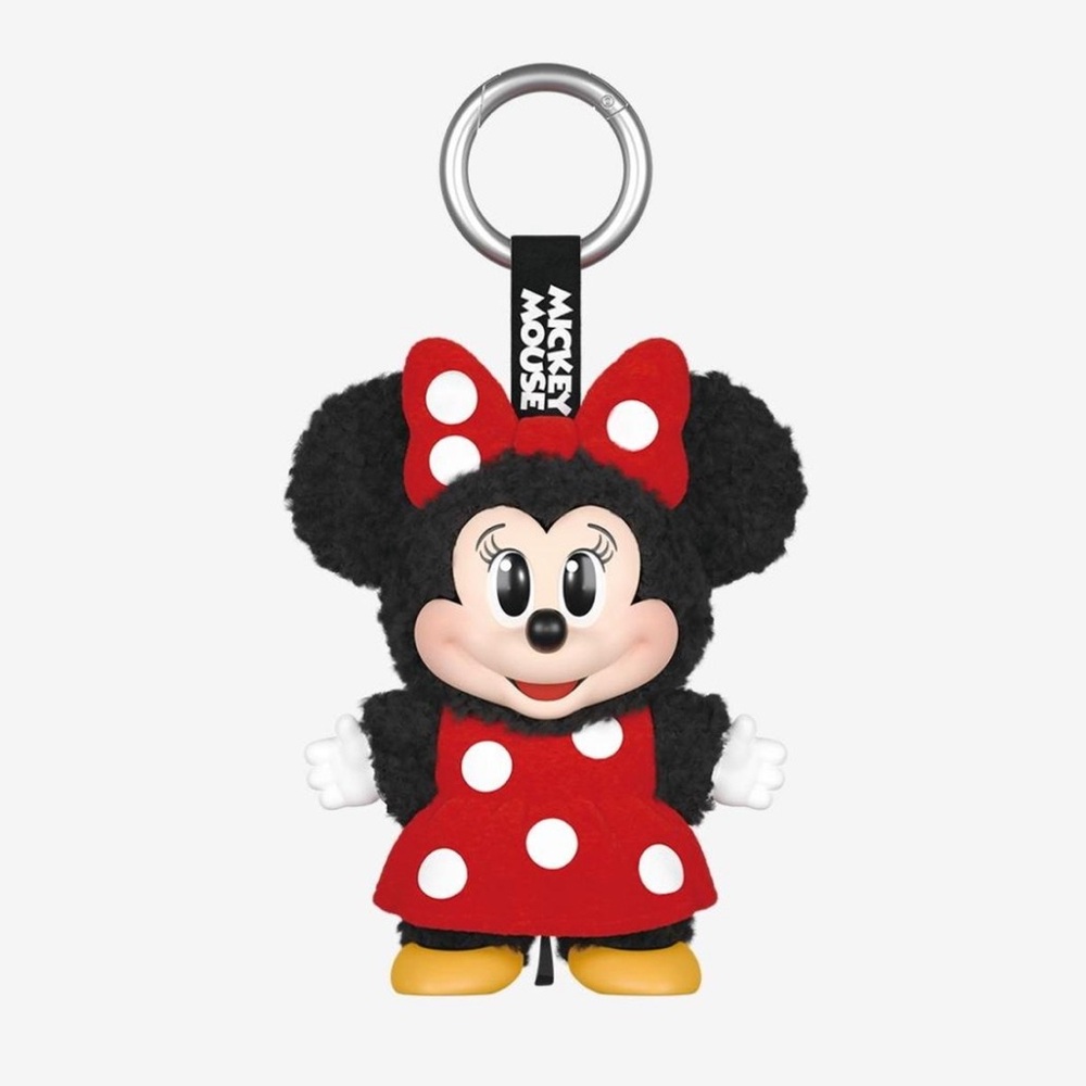 Pop Mart: Mickey Family Cute Together Keychain Series Figures (Minnie) Blind Box